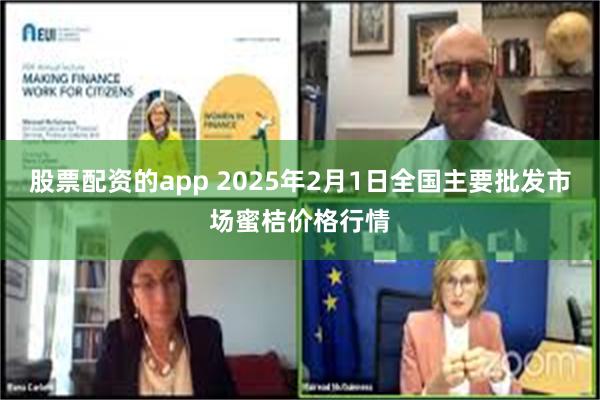 股票配资的app 2025年2月1日全国主要批发市场蜜桔价格行情