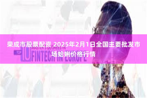 荣成市股票配资 2025年2月1日全国主要批发市场蛤蜊价格行情